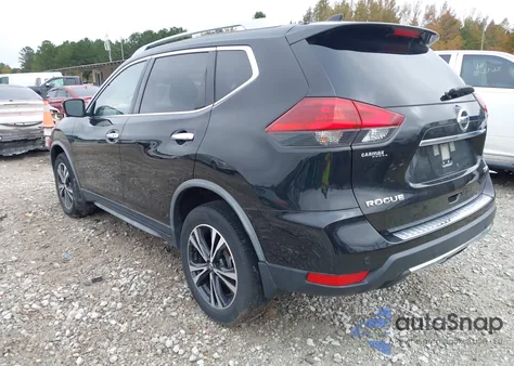 2020 Nissan Rogue Sv Intelligent Awd из США, поврежденный, VIN JN8AT2MV5LW123909